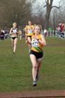Jenny Nesbitt in the Under-17 Women, McCain Inter Counties Cross Country, Cofton Park, Birmingham.